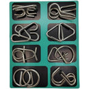 Kit Quebra Cabeça de Metal Enigma